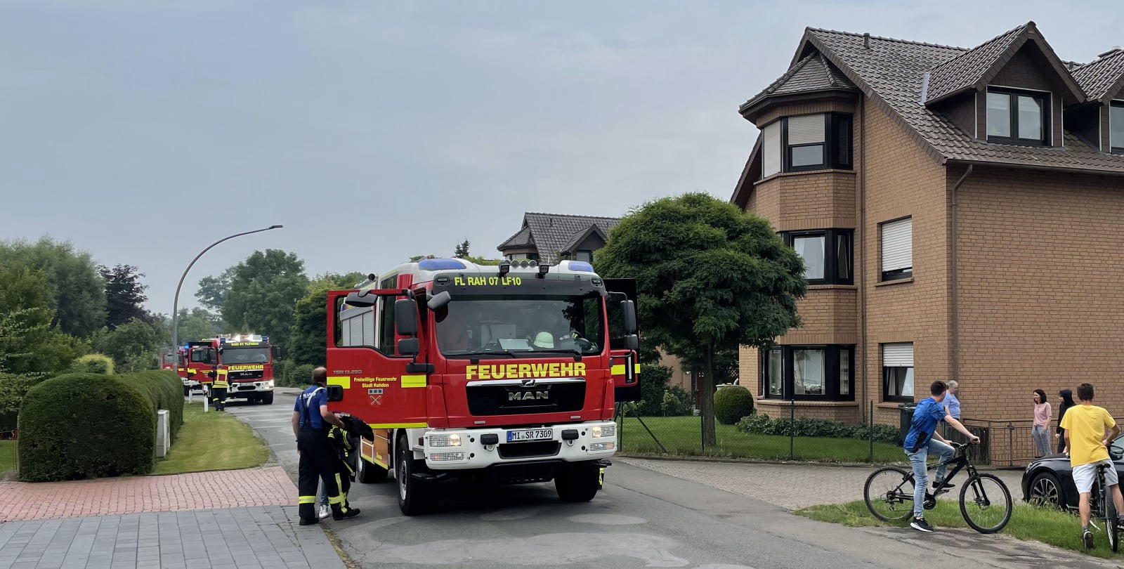 Küchenbrand in Kleinendorf